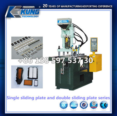 6300x2850x1920mm Vertical Moulding Machine , 380V Vertical Plastic Injection Machine