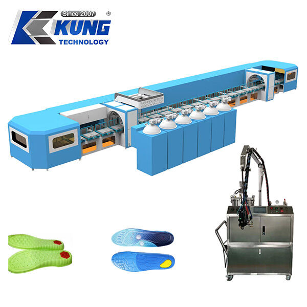 Automatic PU Insole Pouring Making Machine
