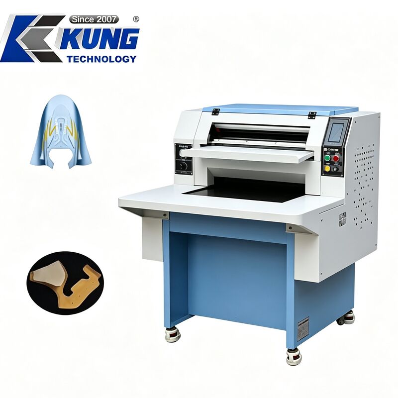 CONTINUOUS MULTIFUNCTIONAL SHOE MATERIAL LAMINATOR