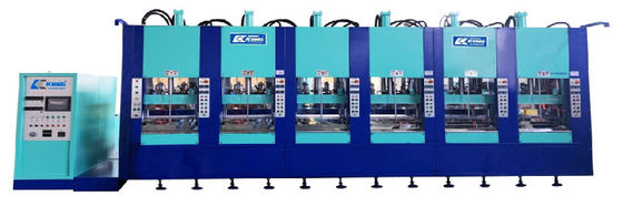 Machine d'injection EVA à couleur unique à 6 stations pour fabriquer des pantoufles sandales crocs bottes de pluie paniers