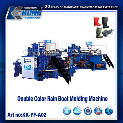 Machine de moulage à chaussures de pluie à couleur unique et à double couleur