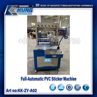 Machine à autocollants en PVC entièrement automatique pour la fabrication de chaussures