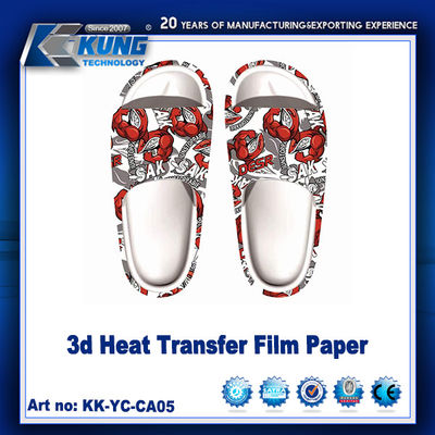 Papier imprimé 3D à couleur personnalisée pour la chaussure