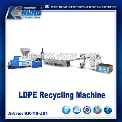 Machine de recyclage de granulés de LDPE