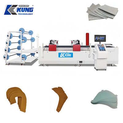 Machine à découper avec couteau oscillant pour la découpe de mousse/tissu