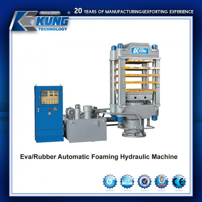 Machine écumante hydraulique de feuille de machine de presse d'EVA /Rubber