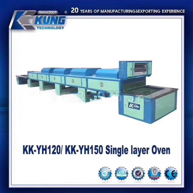 Four à une seule couche de Constant Temperature Shaping Belt Conveyor pour EVA Sole
