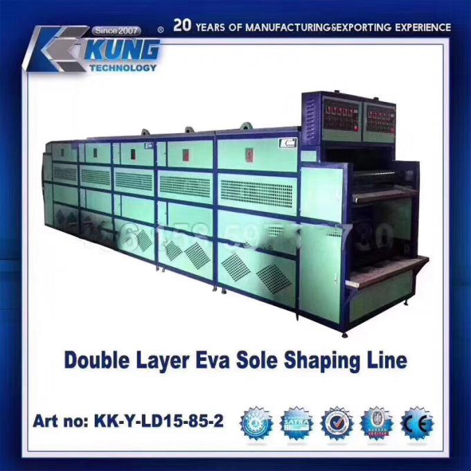 Four à une seule couche de Constant Temperature Shaping Belt Conveyor pour EVA Sole