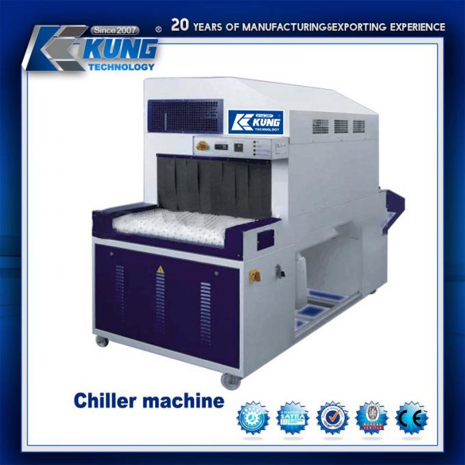 Machine de développement de refroidissement de réfrigérateur pour la fabrication de chaussures