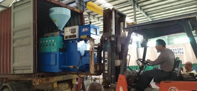 Machine simple de PVC Airblowing de couleur de 6 stations