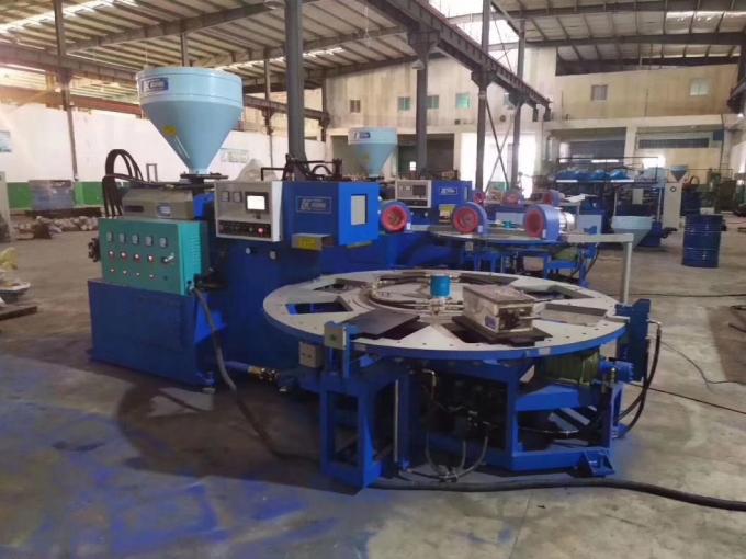 Machine simple de PVC Airblowing de couleur de 6 stations