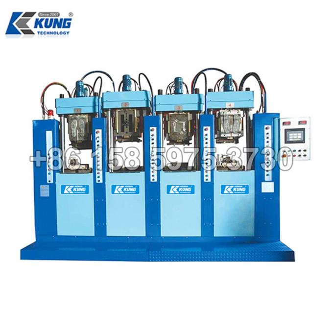 Machine unique de moulage par injection de PVC et de chaussure simple de couleur de TR