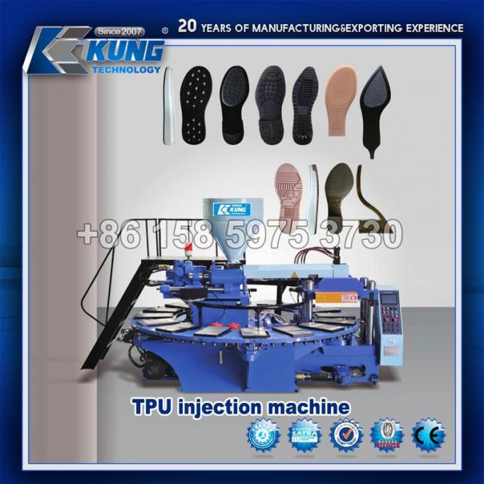 4 machine simple d'injection de la couleur TPU de station