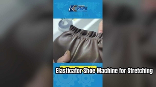 Machine à chaussures à élasthanne automatique pour étirer et ajuster les dessus de chaussures
