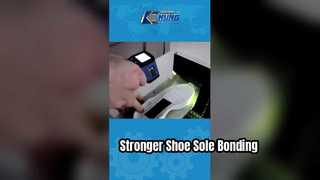 Machine d'irradiation UV à basse température pour le traitement de surface des semelles de chaussures EVA